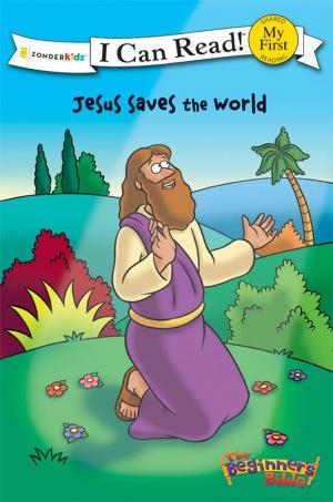 Book cover of The Beginner's Bible Jesus Saves the World