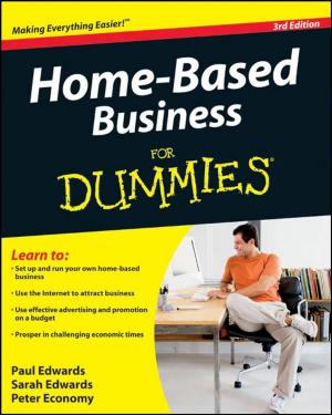 Cover of the book Home-Based Business For Dummies by Nick A. Dauber, Jae K. Shim, Joel G. Siegel