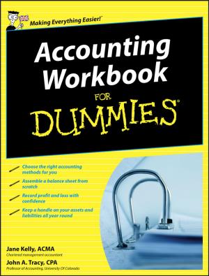 Cover of the book Accounting Workbook For Dummies by Paul Dunay, Richard Krueger, Joel Elad