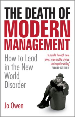 Book cover of The Death of Modern Management