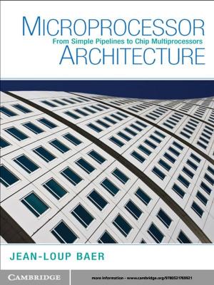 Cover of the book Microprocessor Architecture by David W. Galenson