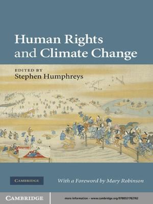 Cover of the book Human Rights and Climate Change by Giovanni Pratesi, Vanni Moggi Cecchi, Monica M. Grady