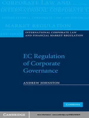 Book cover of EC Regulation of Corporate Governance