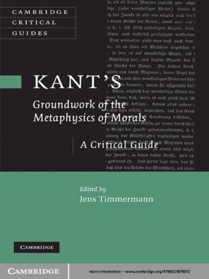 bigCover of the book Kant's 'Groundwork of the Metaphysics of Morals' by 