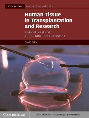bigCover of the book Human Tissue in Transplantation and Research by 