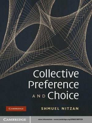 Cover of the book Collective Preference and Choice by Samuel Schindler