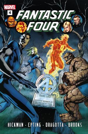 Cover of the book Fantastic Four by Jonathan Hickman Vol. 4 by Jim Starlin