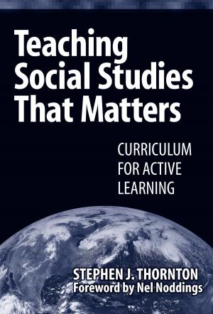 Cover of the book Teaching Social Studies that Matters by Anna Ershler Richert