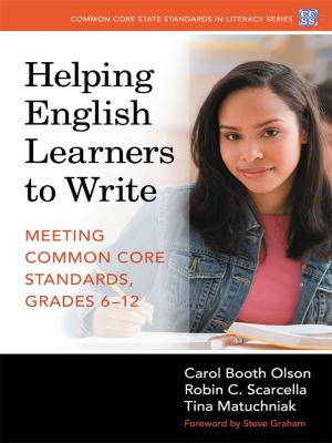 Cover of the book Helping English Learners to Write by Christina Ortmeier-Hooper