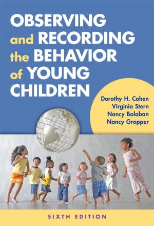 Cover of the book Observing and Recording the Behavior of Young Children, Sixth Edition by 