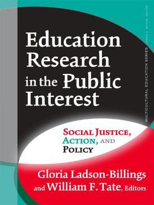 Cover of the book Education Research in the Public Interest by Jacqueline Brooks