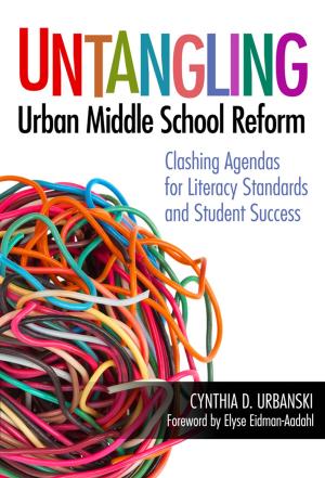 Cover of the book Untangling Urban Middle School Reform by Sue Nichols, Phil Cormack