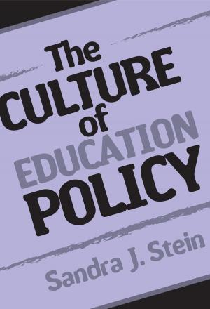 Cover of the book The Culture of Education Policy by Erik Rees