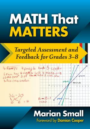 Cover of the book Math That Matters by Linda Lambert, Diane P. Zimmerman, Mary E. Gardner