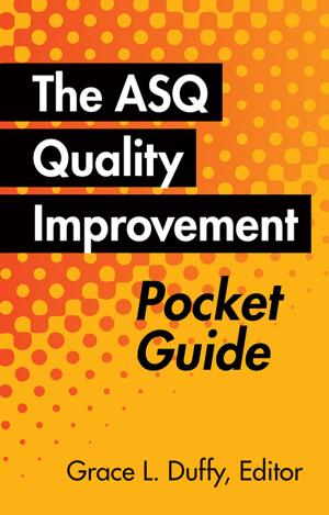 Cover of the book The ASQ Quality Improvement Pocket Guide by 吉田雅裕, 木本篤茂