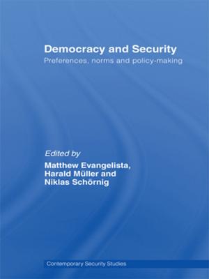 Cover of the book Democracy and Security by John Davies