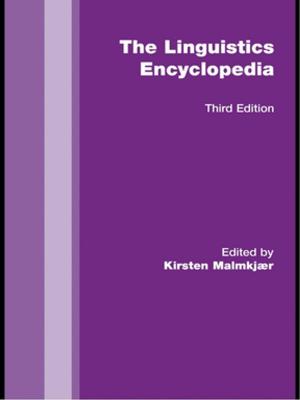 Cover of the book The Routledge Linguistics Encyclopedia by Douglass W. Bailey