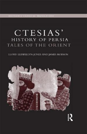 Book cover of Ctesias' 'History of Persia'