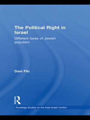 Cover of the book The Political Right in Israel by Benedikt Feldges