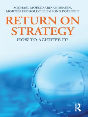 Cover of the book Return on Strategy by Mark J. Blechner