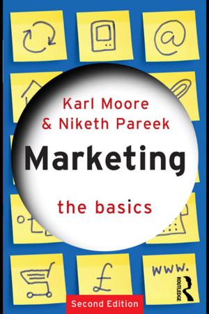 Cover of the book Marketing: The Basics by Stephen Cade Hetherington
