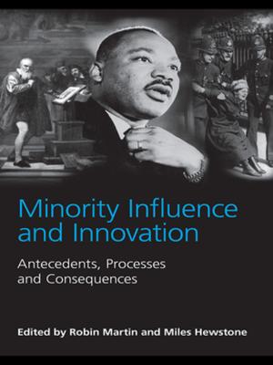 Cover of the book Minority Influence and Innovation by Richard Brook, Nick Dunn