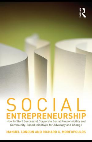 Cover of the book Social Entrepreneurship by Peter Viereck