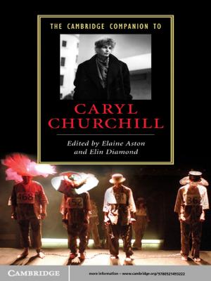 Cover of the book The Cambridge Companion to Caryl Churchill by Vincent Phillip Muñoz