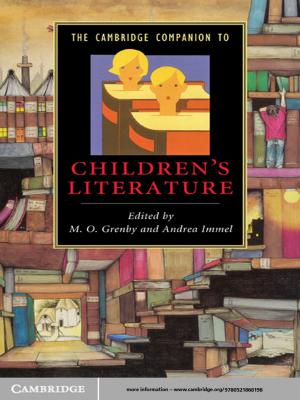 Cover of the book The Cambridge Companion to Children's Literature by Ryen W. White