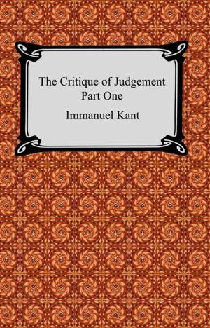 Cover of the book The Critique of Judgement (Part One, The Critique of Aesthetic Judgement) by Arthur Schopenhauer