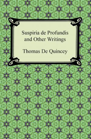 Cover of the book Suspiria de Profundis and Other Writings by Joseph Sheridan Le Fanu