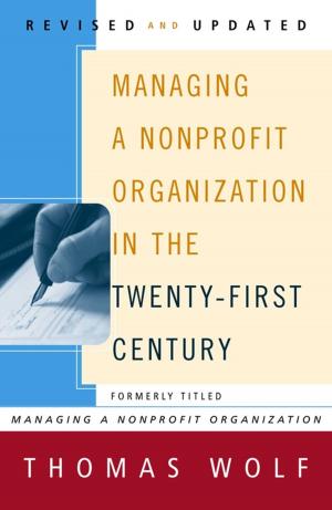 Cover of the book Managing a Nonprofit Organization in the Twenty-First Century by Emanuel Derman