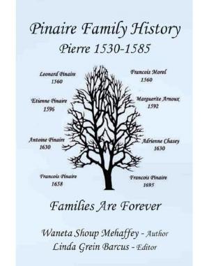 Cover of the book Pinaire Family History by Marie Warner