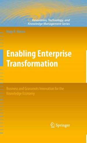Cover of the book Enabling Enterprise Transformation by Alireza Bahadori, Malcolm Clark, Bill Boyd