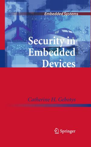 Cover of the book Security in Embedded Devices by Ian Lerche, Elchin Bagirov