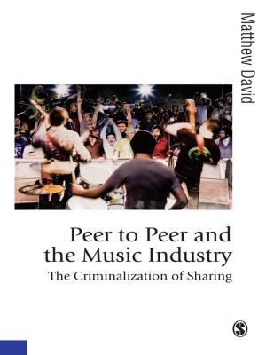 Book cover of Peer to Peer and the Music Industry