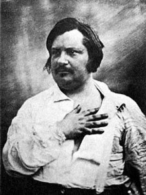 Cover of the book Honore de Balzac, a biography in English by Robert Louis Stevenson
