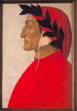 Book cover of La Divina Commedia, Dante's Divine Comedy in the original Italian