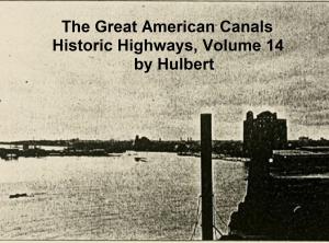 Book cover of The Great American Canals, The Erie Canal