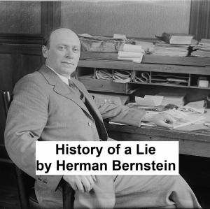 Book cover of The History of a Lie, a Study
