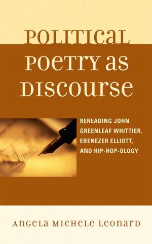 Cover of the book Political Poetry as Discourse by Elena Pulcini