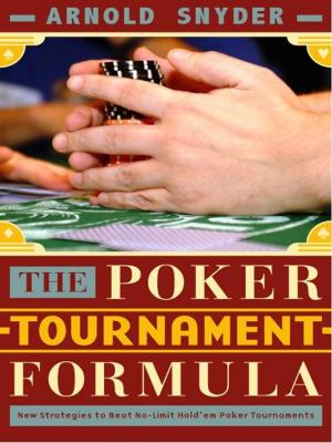 Book cover of Poker Tournament Formula