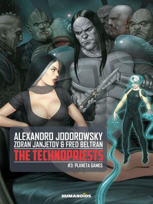 Cover of the book The Technopriests #3 : Planeta Games by Pierre Wazem, Frederik Peeters, Albertine Ralenti