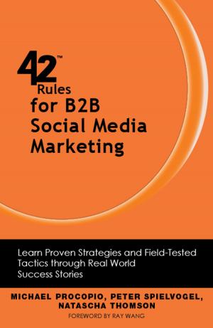 Cover of the book 42 Rules for B2B Social Media Marketing by Shavitz, Jeff