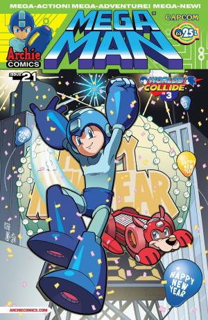 Cover of Mega Man #21 by Ian Flynn,                 Gary Martin,                 Chad Thomas,                 Matt Herms, Archie Comic Publications, INC.