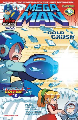 Cover of the book Mega Man #22 by Holly G!, Rudy Lapick, Jon D'Agostino, Bill Yoshida, Barry Grossman
