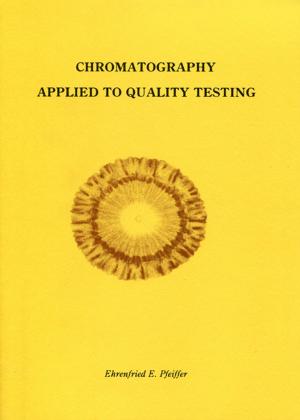 Cover of the book Chromatography Applied to Quality Testing by Guenther Wachsmuth