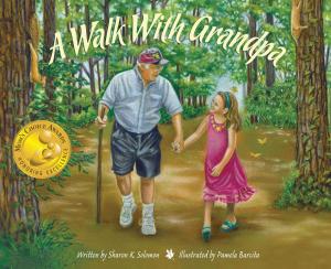 Cover of the book A Walk With Grandpa by Kathryn Heling, Deborah Hembrook