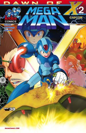Book cover of Mega Man #38