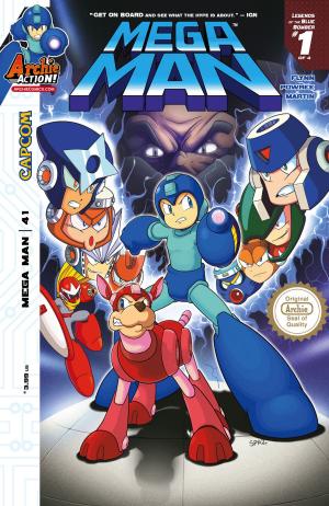 Cover of the book Mega Man #41 by Cary Burkett, Gray Morrow